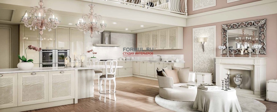 Кухня Berloni Olympia Bianco Calce